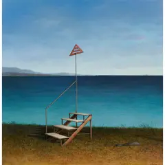 Adam Nudelman, What we have Lost is More than an Ocean, 2021, oil on linen