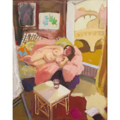 Wendy Sharpe, After Matisse, Quai Saint-Michel, 2013, oil on canvas