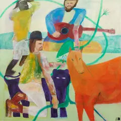 Justin Lee Williams, Untitled, 2022, oil on canvas