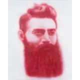 Fiona Lowry, Ned Kelly I, 2023, acrylic on canvas