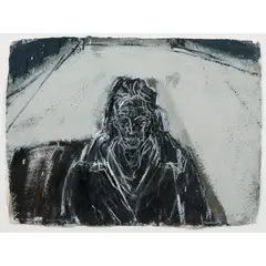 David Cautley Fairbairn, Untitled, 2016, acrylic, gouache and ink on paper