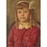 Rupert Bunny, (Portrait), c.1936, oil on canvas on board