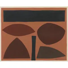 John Coburn, Untitled, gouache on paper
