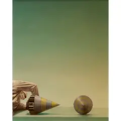 Sam Leach, Target Prepping, oil and resin on wood