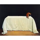 David Keeling, Study for Cunning Fox, 1999, pastel on paper