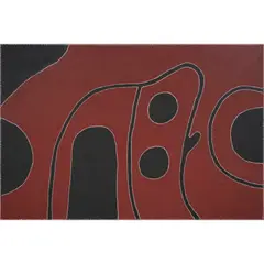 Tommy Carroll, (Language group: Gija), natural earth pigments on canvas