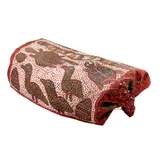 Lily Karadada, (Language group: Woonambal), natural earth pigments on stringybark, bush string, natural binder