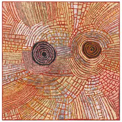 Mary Napangati, (Languagen group: Warlpiri/Pintupi), synthetic polymer paint on linen