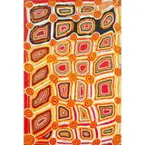 Fred Tjakamarra, (Language group: Kukatja), synthetic polymer paint on canvas