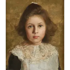 Tom Roberts, Little Nell Simpson, 1888, oil on canvas