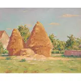 Robert Richmond Campbell, French Landscape, c.1930, oil on board
