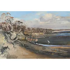 Arthur Boyd, Dromana, oil on canvas on board