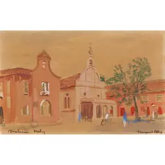 Margaret Olley, Malacca Malay, watercolour and gouache on paper