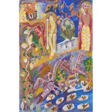 Janet Dreamer, (Language group: Jaru), synthetic polymer paint on canvas