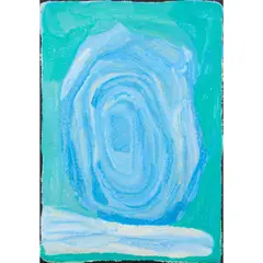 Lydia Balbal, (Language group: Yulparija), acrylic on canvas