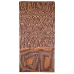 Bobby West Tjupurrula, The Artist's Country, acrylic on canvas