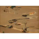 Helen Lempriere, Yea Drought II, 1938, oil on board