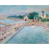 Lucien Adrion, The Pool, Palm Beach, Cannes