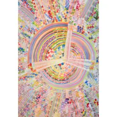 Richard Larter, Winter Reflection, 1988, acrylic on canvas