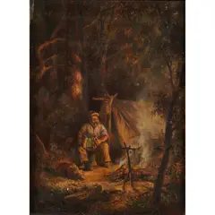 James Alfred Turner, The Lone Hours, 1898, oil on canvas