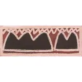 Queenie McKenzie, (Language group: Gija), natural earth pigments and synthetic binder on canvas