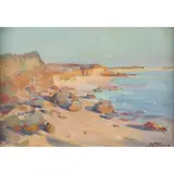 Alfred Coleman, Late Afternoon, Parkdale, oil on canvas laid on board