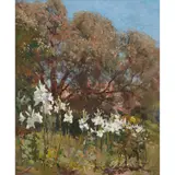 Arthur Streeton, Madonnas in a Garden