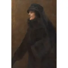 Portrait of Lady Coghlan by Tom Roberts, 1919, oil on canvas, sold Aug 2025