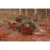 Frederick McCubbin, (Bush Setting, Mount Macedon), 1902, oil on canvas