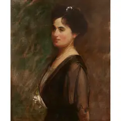 Tom Roberts, Violet Bancroft, 1914, oil on canvas