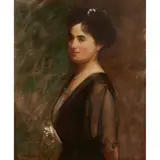Tom Roberts, Violet Bancroft, 1914, oil on canvas