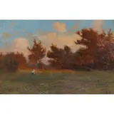 Arthur Merric Boyd Senior, (Landscape), oil on canvas