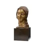Alfred Janniot, Nymph Head from 'Homage to Jean Goujon', 1924/2005, bronze, ed. 4/8, conceived 1924, cast posthumously c.2005