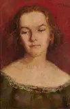 Jane R. Price, Portrait of a Lady, oil on canvas