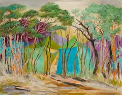 Anne Montgomery, (Wilsons Promontory), 1984, oil on board