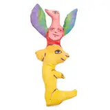 Mirka Mora, Dog-Bird, c.1974, synthetic polymer paint on cotton soft sculpture doll, double-sided