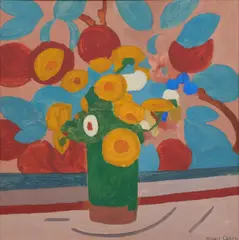 Sybil Craig, Still Life, oil on board
