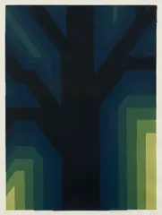 Dora Chapman, Tree, 1970, screenprint 18/36
