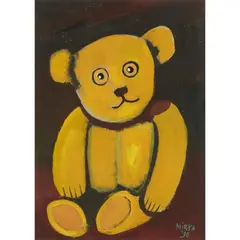 Mirka Mora, Mao, China, 1990, gouache on paper