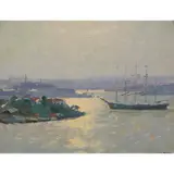Will Ashton, Golden Glitter, 1926, oil on canvasboard