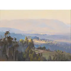 Ernest Buckmaster, The Last of the Sun, 1935, oil on canvas