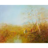 David Boyd, (Children Playing), 1976, oil on canvas