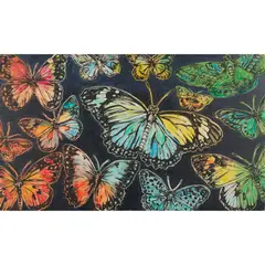 David Bromley, Winter Butterflies, acrylic on canvas
