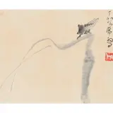 TING Yan-Yong, Cicada, Ink on paper