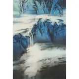 Kwok Hon Sum, Landscape, ink and colour on paper