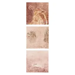 A Group Of Three Paintings By Satish Gupta, (3), Collages on hand-made paper with India ink and watercolour