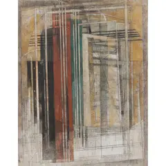 Godfrey Miller, Cityscape Series, oil on board