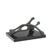 Clifford Last, Organic Form, no. 3312, 1966, bronze, black marble base