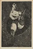 Fred Williams, The Can Can, etching, ed. of 10
