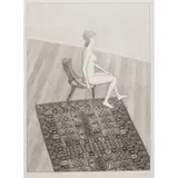John Brack, Nude in Profile, 1978, lithograph, ed. 205/300
